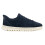 Geox (7 UK, Navy) Geox Mens Leather FlexStride Plus Trainers 3