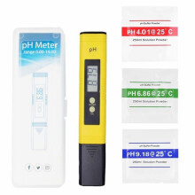 AIMOONSA kannettava digitaalinen pH-mittarikynä, 0-14 pH, 0,01 resoluutio, LCD-näyttö