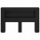 VidaXL vidaXL Headboard Cabinet with Storage Black Engineered Wood 3