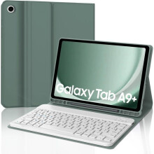 Näppäimistökotelo - Samsung - Galaxy Tab A9+ 2023 - Ranskalainen AZERTY - Irrotettava - Bluetooth