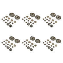 Upgrade Metal Gear 30T 16T 10T Differential Driving Gears for 144001 12428 12429 12423 12429,96 Pcs
