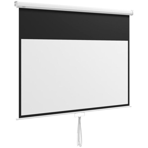 Tela de projeção - HELLOSHOP26 - 80 polegadas (171x128 cm) - 16:9 - Opaca - Parede/Teto