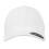(S-M, White) Flexfit Delta Carbon Cap 6