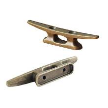 Boat Dock Cleat 4 Inch for Mooring Boat Bronze Host Cast Iron Suitable for Nautical Beach Lake Maritime Decor,16Pcs