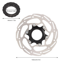 Center Lock Bremsscheibe 140mm ZTTO Mountainbike