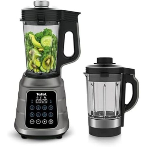 Tefal Stabmixer - TEFAL - BL985A31 - Schwarz/Silber - 5 Programme - Nutrikeep