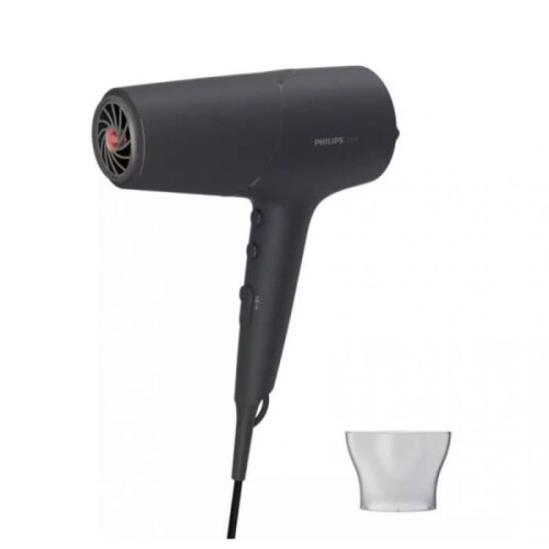 Philips Secador de pelo - PHILIPS - BHD504/00 - 2100 W - Gris - Motor CC