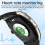 Smartwatch mit Schlafhilfe, EKG, Bluetooth-Anrufen Black 11