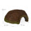 Igel Iglu Gartenhaus in Kuppelform 80 x 60 x 50 cm 2