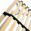VidaXL vidaXL Slatted Bed Base Brown 70 x 190 cm Solid Beech Wood 4