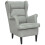 VidaXL vidaXL Armchair Light Grey Velvet 2