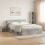VidaXL vidaXL Headboard Cabinet with Storage Concrete Grey Engineered Wood 3