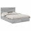 VidaXL vidaXL Storage Bed Grey Sonoma 150 x 200 cm Engineered Wood 2