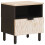VidaXL vidaXL Bedside Cabinet 2 pcs White 40 x 33 x 46 cm Solid Mango Wood 3