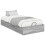 VidaXL vidaXL Ottoman Bed Frame Grey Sonoma 80.5 x 200 cm Engineered Wood 2