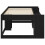 VidaXL vidaXL Kids'Bed Frame with Storage Black Oak 75 x 190 cm 3