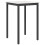 VidaXL vidaXL Bar Table White 70 x 70 x 105 cm Solid Pine Wood 3