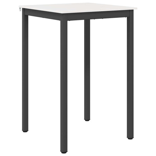 VidaXL vidaXL Bar Table White 70 x 70 x 105 cm Solid Pine Wood 2