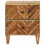 VidaXL vidaXL Bedside Table 2 pcs Brown 40 x 33.5 x 46 cm Solid Mango Wood 4