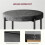 Set of 4 Velvet Kitchen Stools Stackable Steel Frame Grey 8