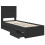 VidaXL vidaXL Bed Frame with Drawer Black 75 x 190 cm Engineer Wood 3