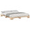 VidaXL vidaXL Bed Frame Brown 200 x 210 cm Solid Pine Wood 2