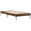 VidaXL vidaXL Bed Frame Smoke Oak 80 x 200 cm Engineered Wood 3