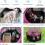 Rose Red Foldable Pet Enclosure Cat Birthing Room Octagonal Cage Tent 2