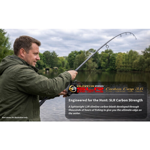 Hunter Pro 12ft SLR Carbon Carp Rod 2