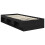 VidaXL vidaXL Bed Frame with Headboard Black 75 x 190 cm Solid Pine Wood 3