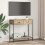VidaXL vidaXL Console Table Artisan Oak 75 x 34.5 x 75 cm Engineered Wood 4