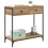 VidaXL vidaXL Console Table Artisan Oak 75 x 34.5 x 75 cm Engineered Wood 3