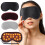 Magnetic Eye Mask Sleeping Eye Patch Red 7