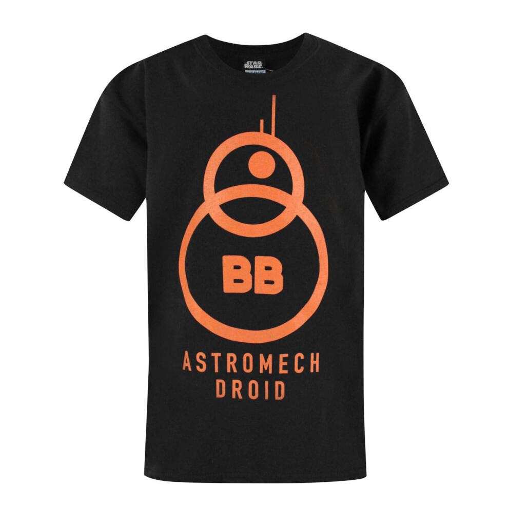 Star Wars (5-6 Years) Short Sleeved T-Shirt (Boys Black)