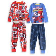 (5-6 Years) Marvel Spidey and His Amazing Friends Multi-Pack of 2 Long Sleeve Long Leg Pyjama Set (Boys Multicoloured)