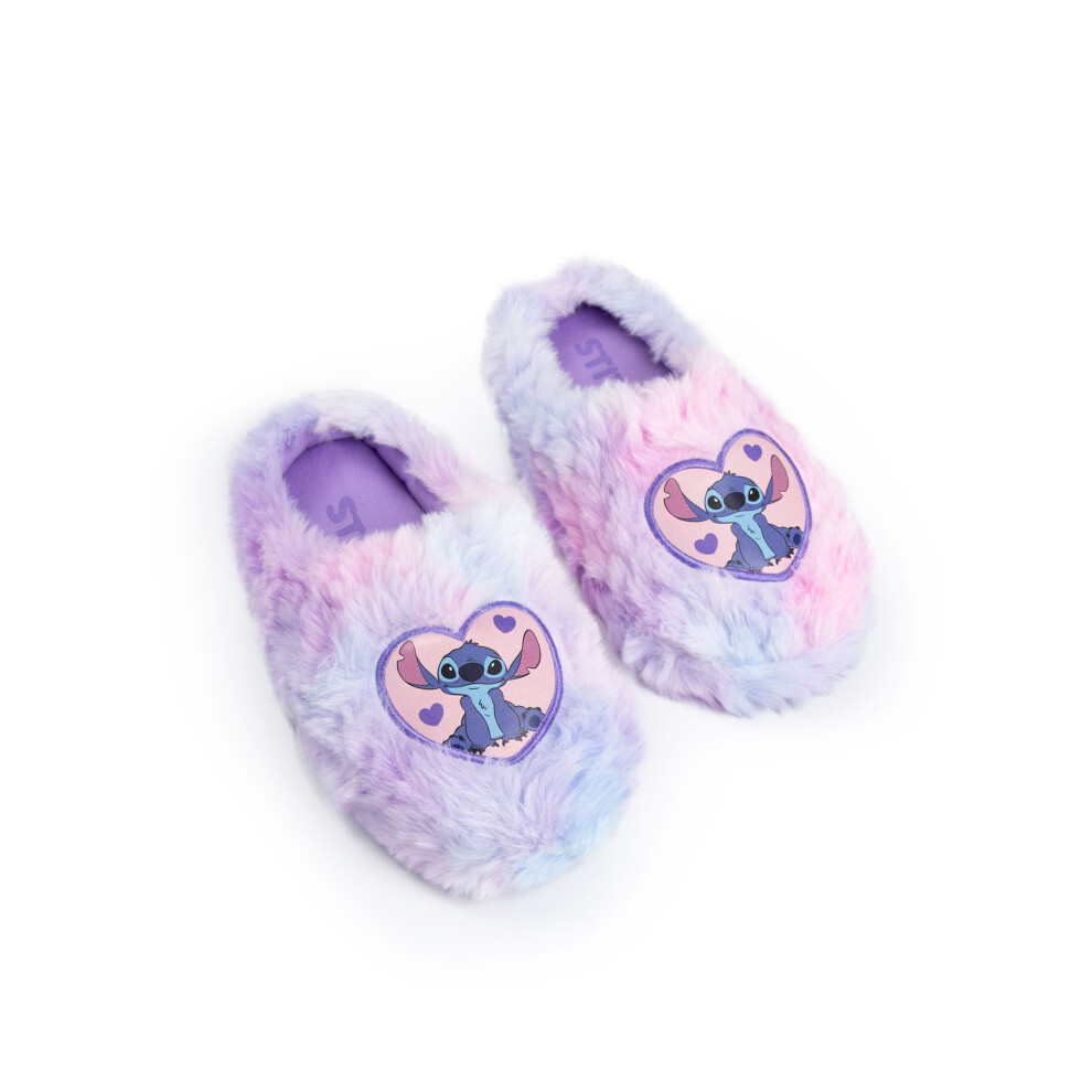 Disney (1 Uk Child) Lilo & Stitch Mule Slippers (Girls Multicoloured)