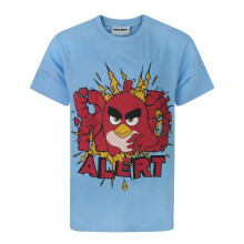 (13-14 Years) Angry Birds Short Sleeved T-Shirt (Boys Blue)