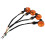 Xuyan 4PCS Universal 12V Φλας Μοτοσικλέτας 1
