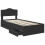 VidaXL vidaXL Bed Frame with Drawer Black 75 x 190 cm Engineer Wood 3