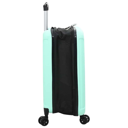 VidaXL vidaXL Suitcase Folding Mint green 43 x 27 x 66 cm ABS Plastic 1
