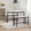 VidaXL vidaXL Dining Table White 80 x 80 x 75 cm Solid Pine Wood 4