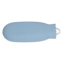 Wärmflasche 550ml Silikon Plüsch Kissenform