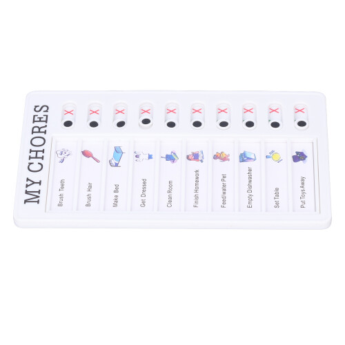 Tragbares MY CHORES Aufgabenboard mit