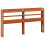 VidaXL vidaXL Bed Frame with Headboard 2 pcs Wax Brown Solid Pine Wood 2