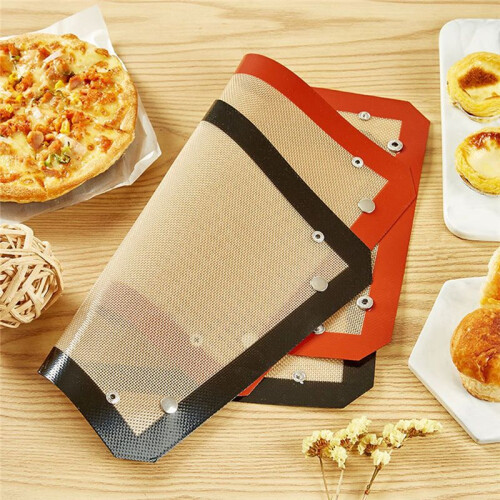 Leak-Proof Baking Mat with Small Button Baking Mat Reusable Cookie Mat Kitchen Tools 1
