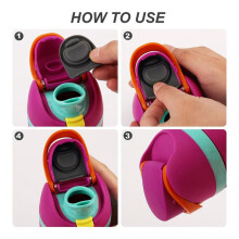 4Pcs Replacement Stopper for Owala FreeSip 24Oz 32Oz, Water  Lid Replacement Parts