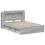 VidaXL vidaXL Bed Frame with Storage Grey Sonoma 160 x 200 cm Engineered Wood 2