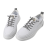 No Tie Shoe Laces Elastic Shoelaces 2-Pair Grey 2
