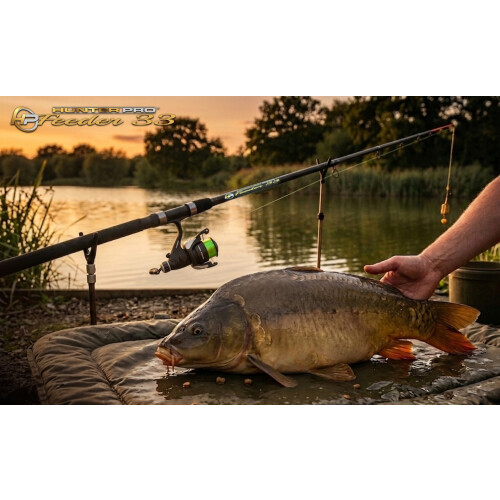 Hunter Pro 11ft Feeder Rod & HP50R Reel 1
