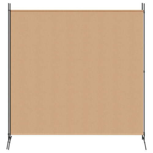 VidaXL vidaXL 2-Panel Room Divider Beige 348 x 180 cm Fabric 2